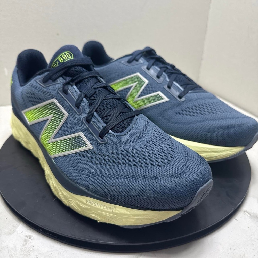 New Balance Fresh Foam X 880v14 Mens 12 4E Blue Green Running Shoes M880G14